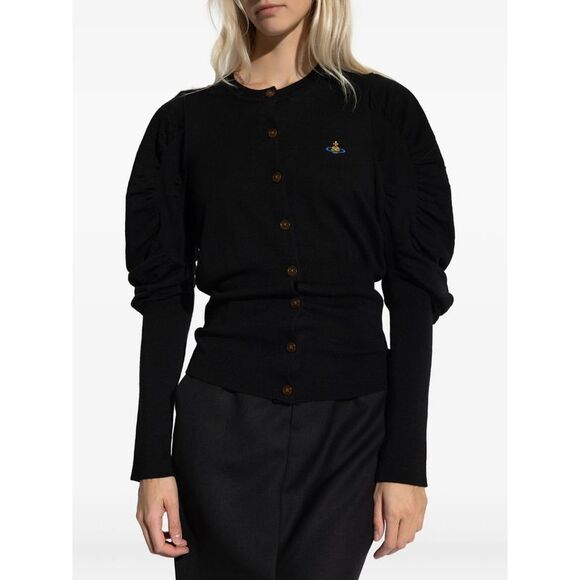 Vivienne Westwood Black Knitwear - Cardigans Women - Picture 3 of 5